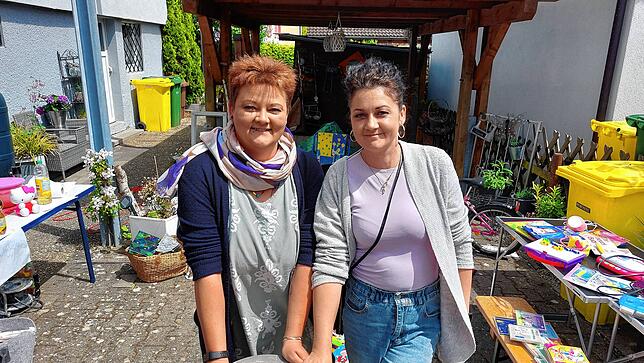 Jenniffer Giesser und Nadine Ummenhofer.