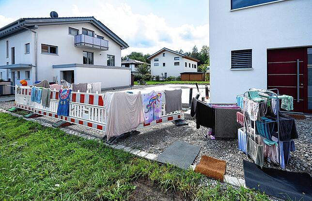 Bild 11: So ist die Lage nach dem Unwetter in Moos am Tag danach