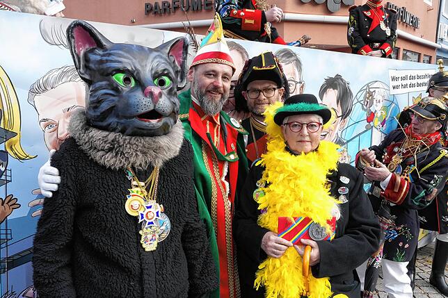 Schlussappell der Katzenmusik am Latschariplatz