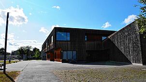 Auf dem Gelände der Rheinfelder Gertrud-Luckner-Realschule/Gemeinschaftsschule soll ein neues Unterrichtsgebäude entstehen. Foto: Heinz ...