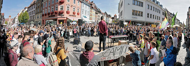 Bild 2: Bilder von der Fridays for Future-Demonstration in Villingen