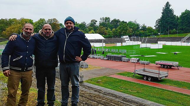 Hier im Bodensee-Stadion sollen die Musikfans am Freitag, 20. September, und Samstag, 21. September, eine gute Zeit haben. Dafür wollen ...