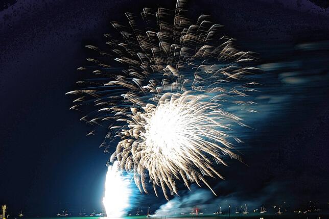 Bild 24: Bilder vom Seehasenfest-Feuerwerk 2022
