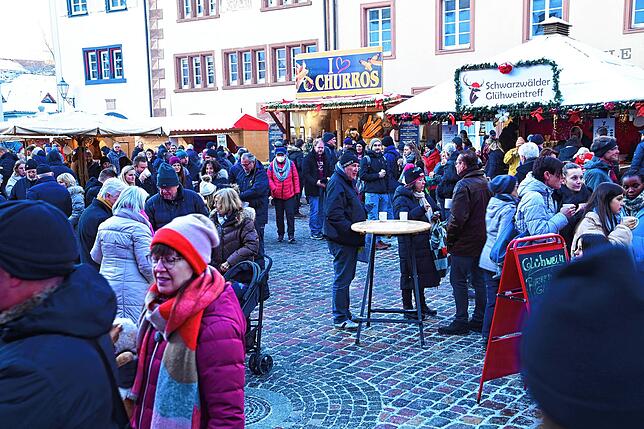 Bild 1: So schön klingt der Villinger Weihnachtsmarkt aus