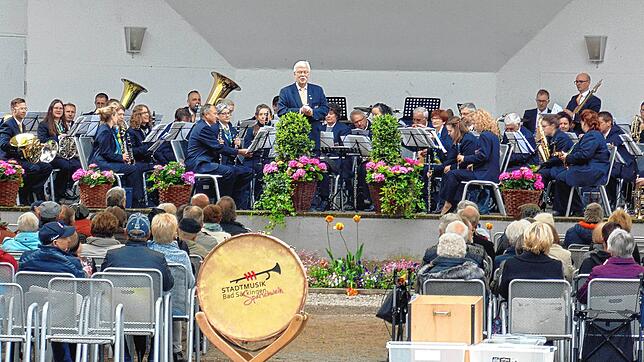 Die Stadtmusik Bad Säckingen beim Saisonauftakt der Promenadenkonzerte im vergangenen Jahr.