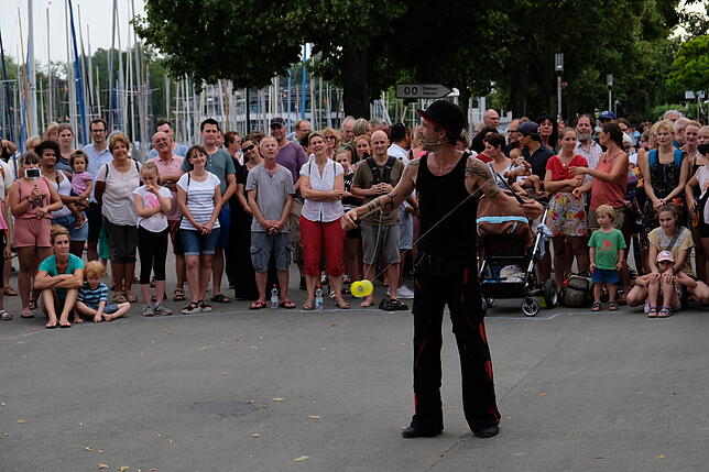 Mit dem Wind hat &bdquo;Diabolero&ldquo; Abraham Thrill nicht gerechnet.