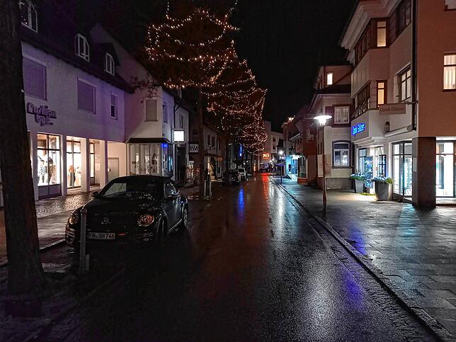 Still ist es in der Stadt: Seit Mitte Dezember gilt auch in Markdorf die landesweit verfügte Ausgangssperre zwischen 20 Uhr und 5 Uhr. ...