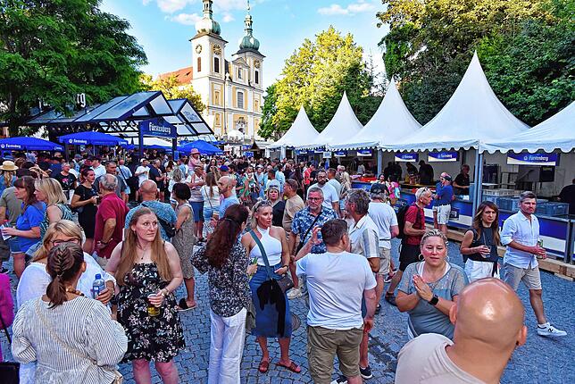 Bild 5: Donaueschingen genießt ausgelassen den Samstagabend beim Donauquellfest
