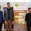 Sie stehen hinter der Wärmewende-Kampagne (von links): Waldshut-Tiengens Oberbürgermeister Martin Gruner, Jan Münster (Geschäftsführer ...