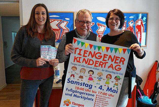 Für Kinder was auf die Beine zu stellen, macht diesen drei immer besonders viel Freude (von links): Ramona Beha, stellvertretende ...