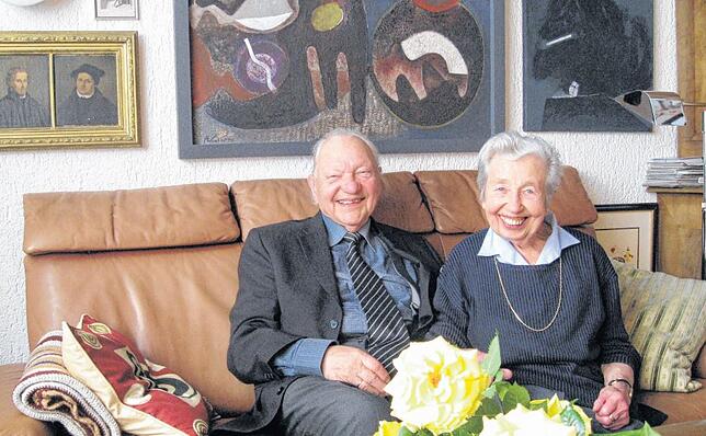 Seite an Seite: Paul und Hanna Gräb.