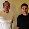 Zuversichtlich: Daniel Pietzke (links) wird im Sommer neuer Trainer beim SV Buch. Dessen Sportchef Denys Martini freut sich, einen ...
