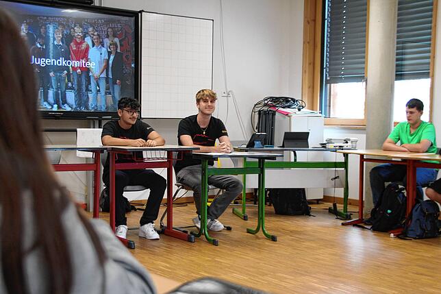 Jeremiah Lischka und Giuseppe Femia vom Jugendkomitee Singen waren beide froh über die Ergebnisse der Diskussion. Sie hoffen, dass ...