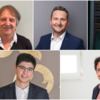 Die Kandidaten für den Wahlkreis Bodensee (von links oben): Andreas Reich (Die Linke), Volker Mayer-Lay (CDU), Ahmad Al Hamidi (Grüne), ...