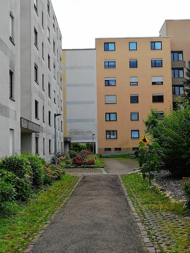 Die Hochhaussiedlung in der Bloisstraße galt früher als sozialer Brennpunkt.