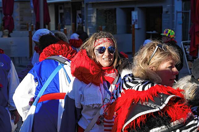 Bild 8: Am Schluss da kommen die Glonkis: Pure Fasnetsstimmung im Städtle