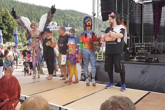 Bild 19: Bilder vom 7. Bodypainting Festival in Titisee
