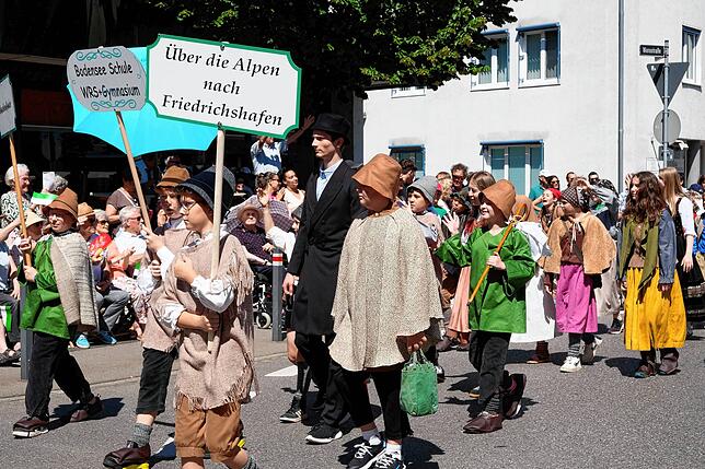 Bild 14: Bilder vom Seehasen-Umzug in Friedrichshafen – Teil 2