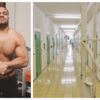 So zeigt sich Brian Keller auf seinem Instagram-Account. Rechts ein Blick ins Konstanzer Gefängnis.