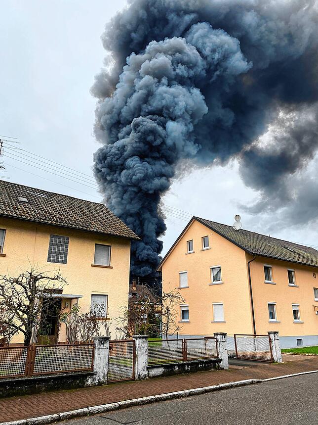 Bild 14: Nach Großbrand in Wehr: Ausmaß der Zerstörung wird sichtbar