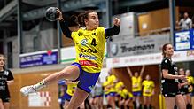 Acht Treffer erzielte Rahel Müller (hier beim Spiel in der Vorsaison) gegen den TSV Wolfschlugen, für einen Heimsieg des SV Allensbach ...