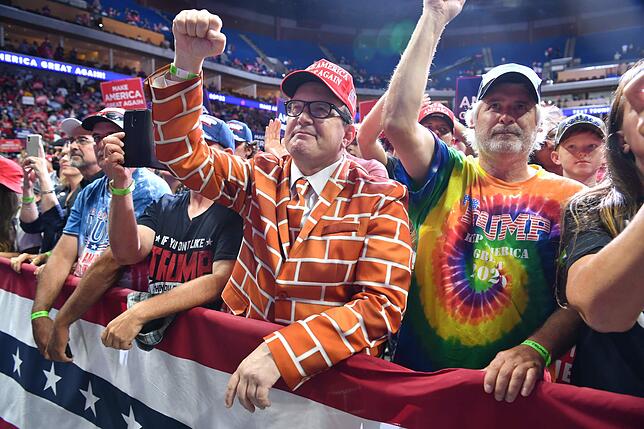 Trump-Fans am 20. Juni in Tulsa, Oklahoma.