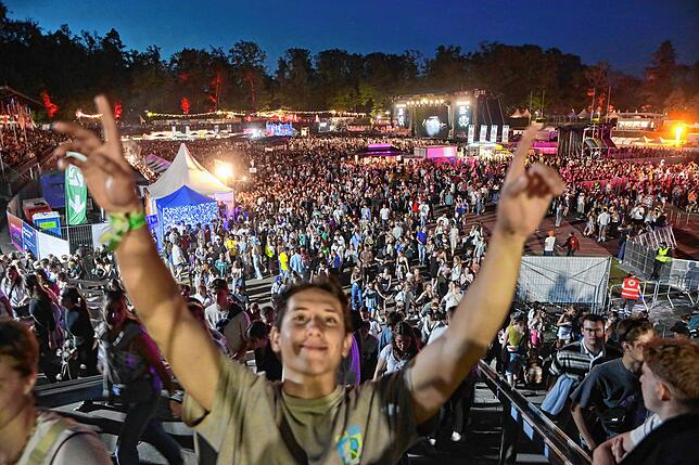 Bild 43: Das große Finale! Mit dem Auftritt von Lea endet das Campus-Festival 2024