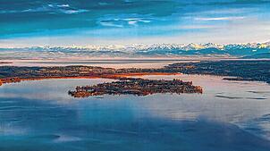 (Archivbild) Der Bodensee ist eine riesige Energiequelle: Alleine das nutzbare Potenzial auf der Schweizer Seite schätzt eine Schweizer ...