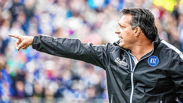 Alois Schwartz war drei Jahre lang Trainer beim Karlsruher SC. Im Februar 2020 war dann Schluss für ihn.