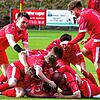 Aufstieg ohne Spiel: Die SG Weilheim/Gurtweil – hier beim Sieg beim FC Bergalingen – spielt in der kommenden Saison erstmals in dieser ...