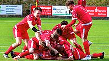 Aufstieg ohne Spiel: Die SG Weilheim/Gurtweil – hier beim Sieg beim FC Bergalingen – spielt in der kommenden Saison erstmals in dieser ...