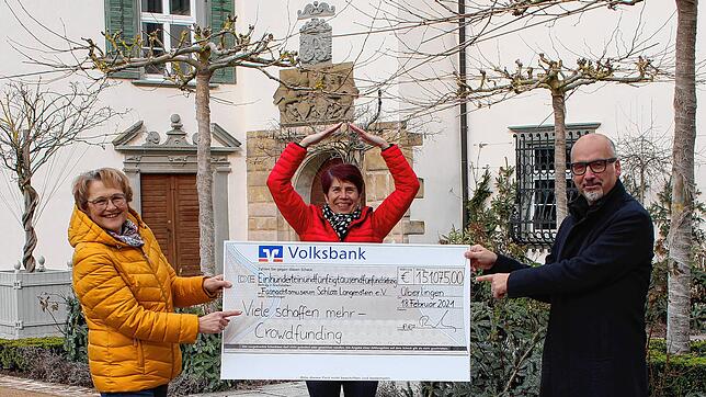 Vorstandsmitglieder des Fasnachtsmuseums (von links): Carola Schäpke, Ruth Brecht und Michael Fuchs.