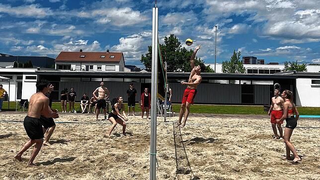 Ein weiteres Beachvolleyballfeld in Villingen-Schwenningen wird demnächst auf dem Villinger Hubenloch eingerichtet. Diese Aufnahme vom ...