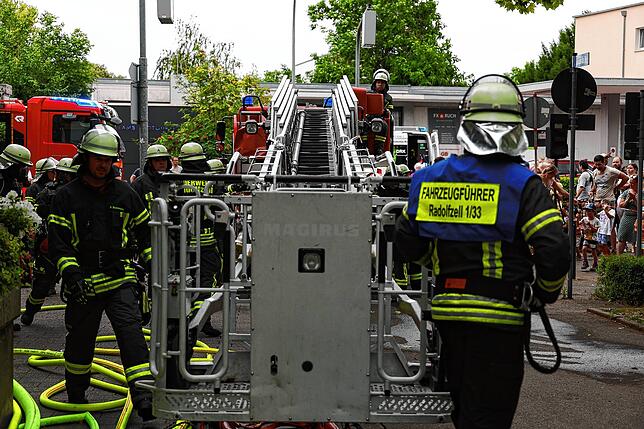 Bild 10: Bilder der Schauübung von Radolfzeller Hilfsorganisationen
