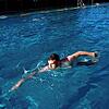 Im Wasser &ndash; hier im Erzinger Freibad &ndash; ist Andreas Cafararo in seinem Element.