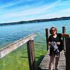 Ein Picknick direkt am See und der anschließende Inselrundweg gefallen dem Gast aus Aachen.