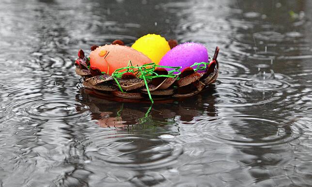 Immer wieder ist Ostern die vergangenen Jahre ins sprichwörtliche Wasser gefallen.
