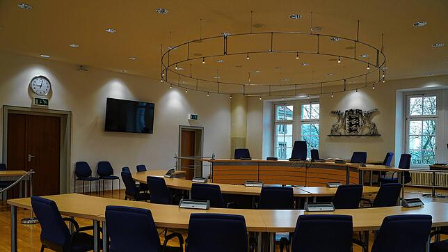 Der Gerichtssaal in Waldshut-Tiengen. Hier ein Archivbild.