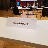 Leere am Platz von Team Burchardt.