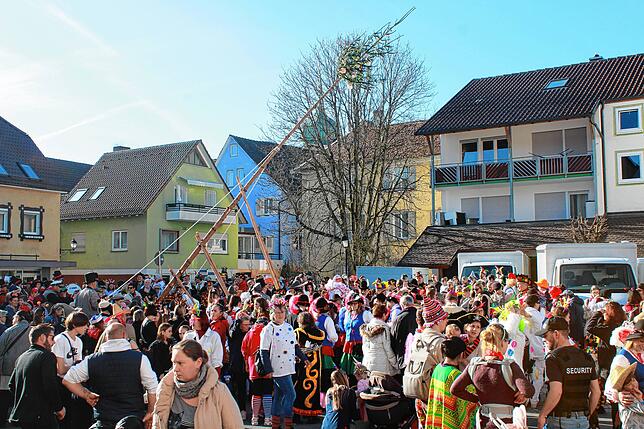 Bild 17: Die schönsten Bilder vom Kinderumzug und Kindernarrenbaumstellen am Fastnachtsdienstag