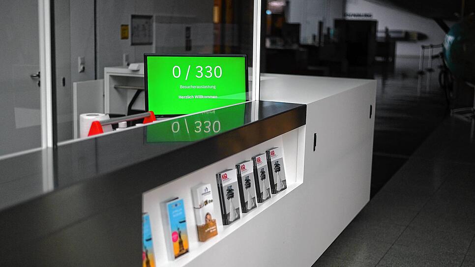 Der automatische Besucherzähler per Kamera ist noch aktiviert.