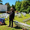 Gems-Geschäftsführer Andreas Kämpf freut sich auf das Publikum der Open-Air-Veranstaltungen. Die Stühle sind noch gegen die ...