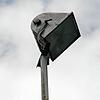 Einer von vielen Flutlichtstrahlern im Haberfeld am Kunstrasenplatz des SSC Donaueschingen. Die Halogene soll demnächst durch LED ...
