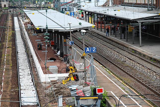 Bild 3: Der Umbau des Villinger Bahnhofs liegt trotz Corona im Zeitplan &ndash; und ein besonderes Anliegen der Bürger wurde auch umgesetzt