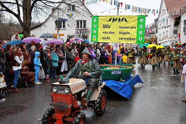 Bild 14: Seenarrentreffen Möggingen: Tausende feiern trotz Regen beim Festumzug!