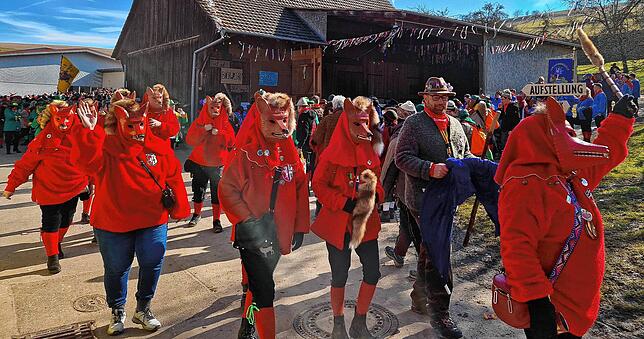 Bild 21: Alle Bilder vom Fastnachtsumzug 2025 in Blumberg-Nordhalden