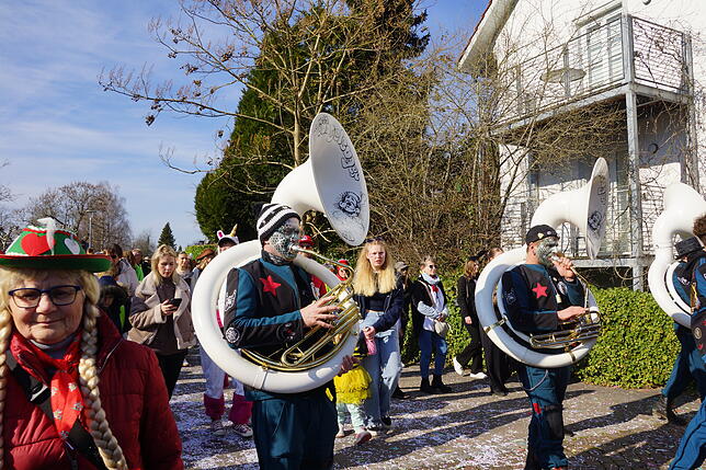 Bild 27: Küssaberger Narrentreffen 2025: Rheinheim feiert Fasnacht