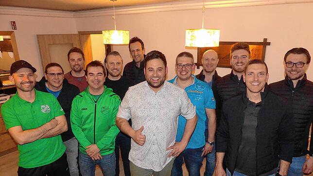 Der Vorstand des Sportvereins Bermatingen (von links): Gregori Poiker, Markus Riegger, Felix Ziegler, Alexander Gohm, Michael Fink, ...