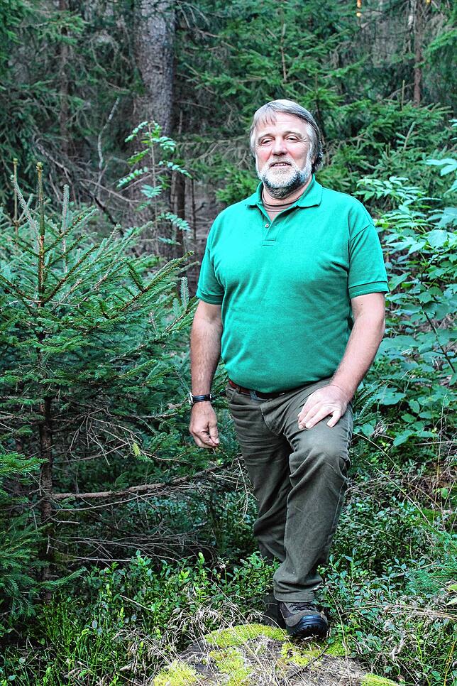 Hans-Peter Fesenmeyer aus Hubertshofen ist Förster in sechster Generation im Donaueschinger Stadtwald und seit 1985 im Amt.