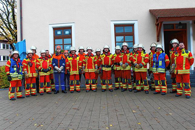 Bild 1: Die Feuerwehrabteilung Unterbaldingen spendet ihr Einsatzgeld von 2020